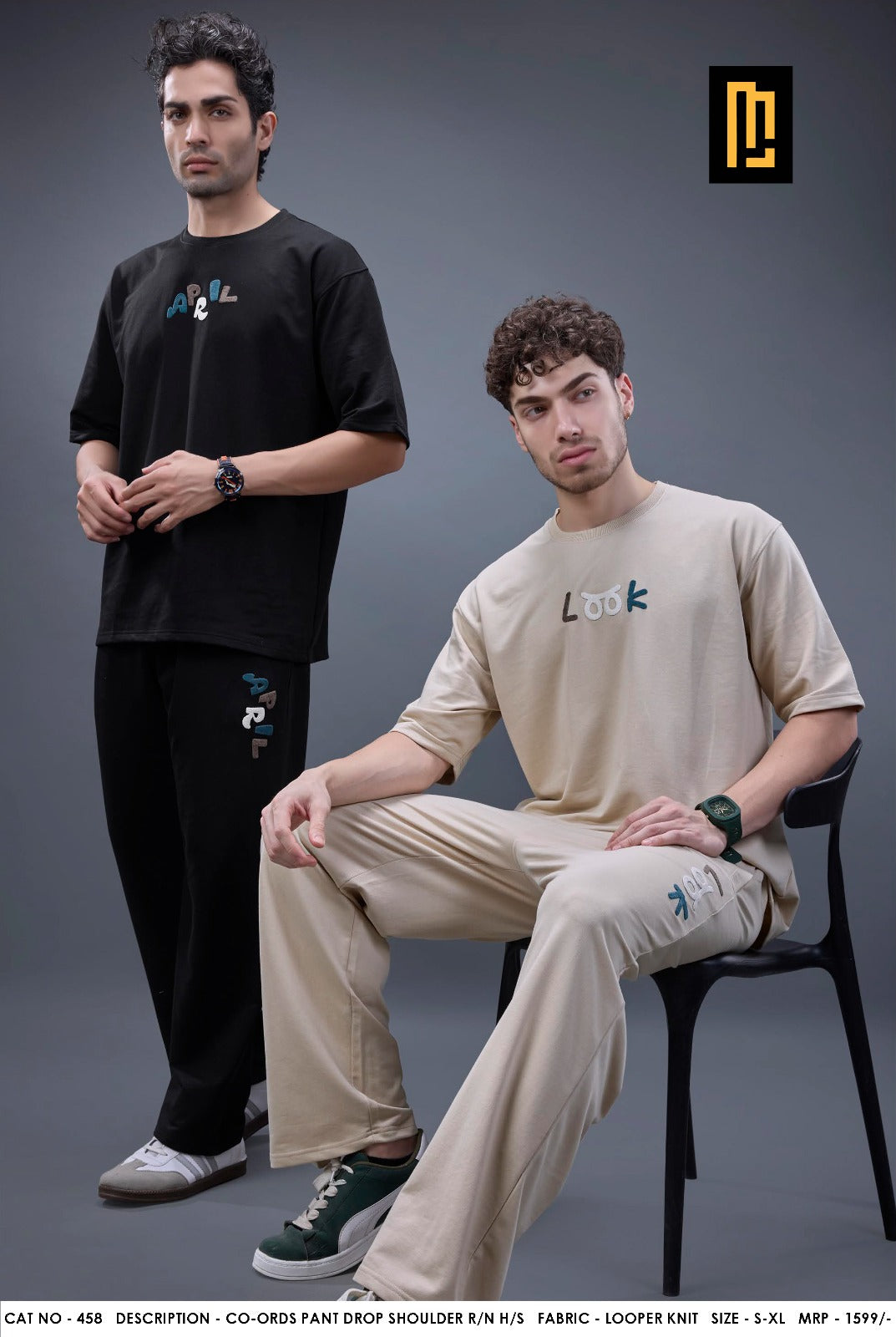 Cat 458 Maniac Loop Knit Mens Co Ord Set Supplier Gujarat