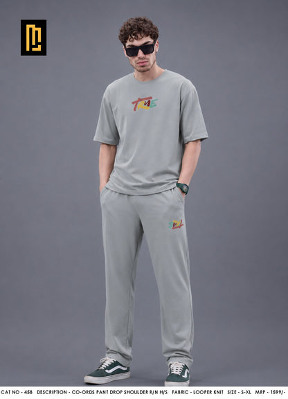 Cat 458 Maniac Loop Knit Mens Co Ord Set Supplier Gujarat
