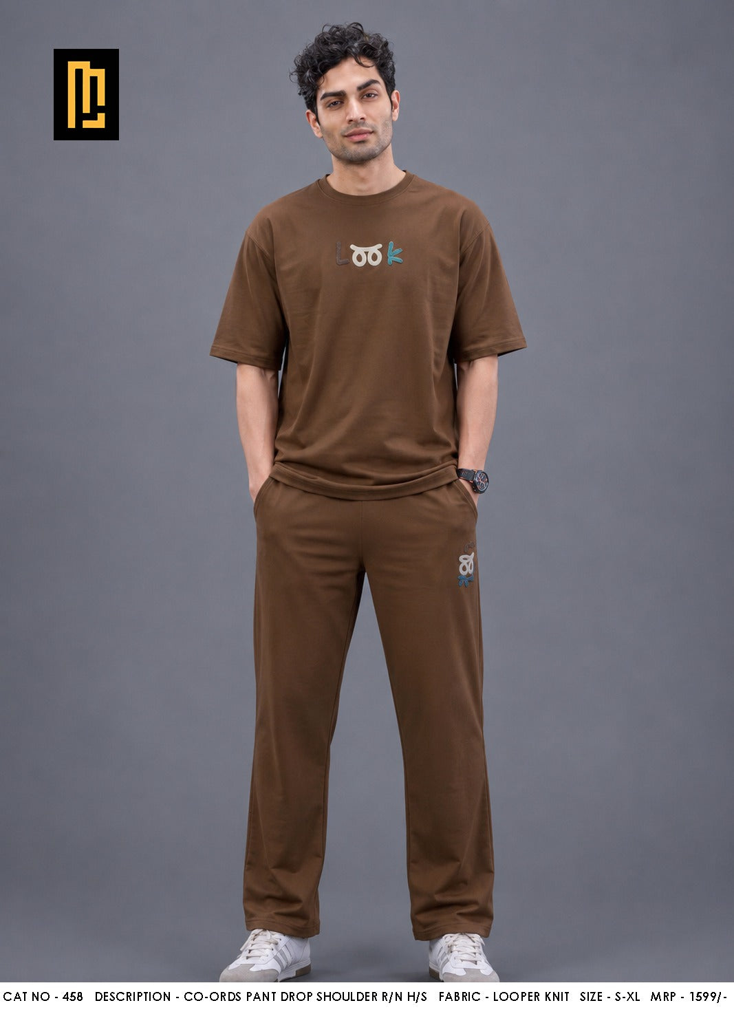 Cat 458 Maniac Loop Knit Mens Co Ord Set Supplier Gujarat