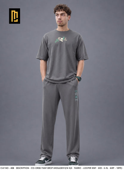Cat 458 Maniac Loop Knit Mens Co Ord Set Supplier Gujarat