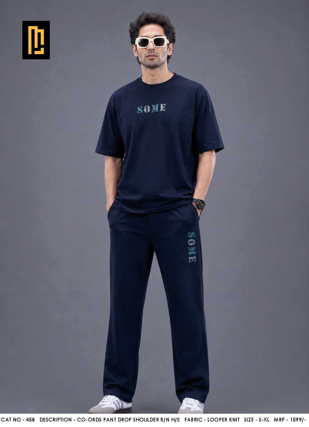 Cat 458 Maniac Loop Knit Mens Co Ord Set Supplier Gujarat