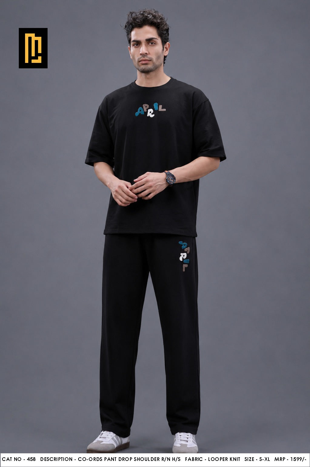 Cat 458 Maniac Loop Knit Mens Co Ord Set Supplier Gujarat