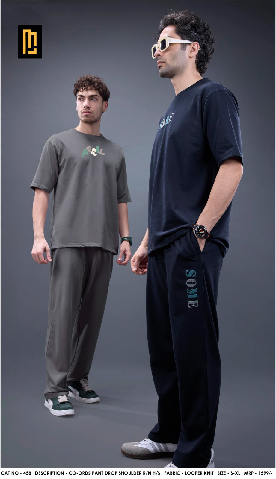 Cat 458 Maniac Loop Knit Mens Co Ord Set Supplier Gujarat