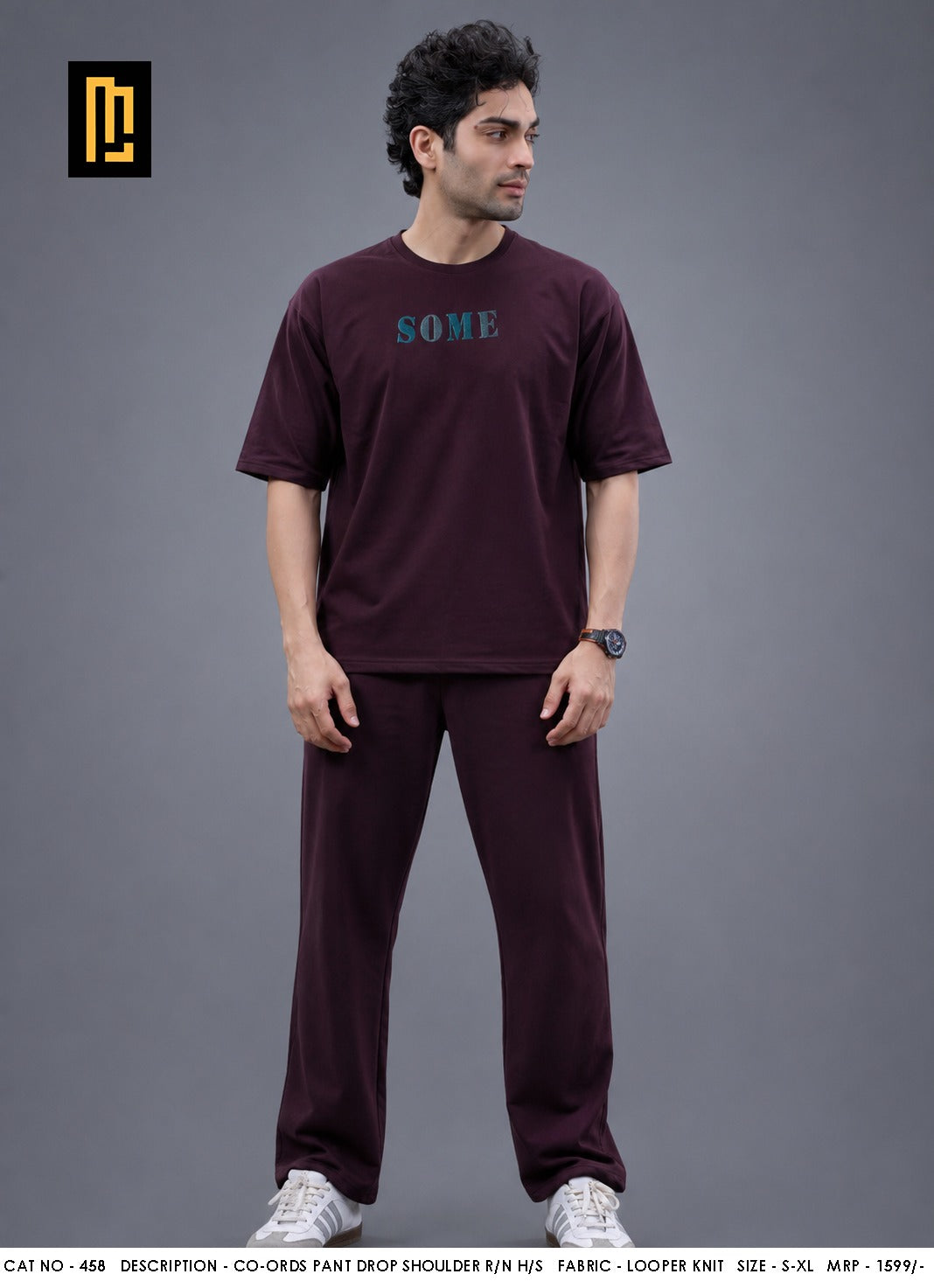 Cat 458 Maniac Loop Knit Mens Co Ord Set Supplier Gujarat