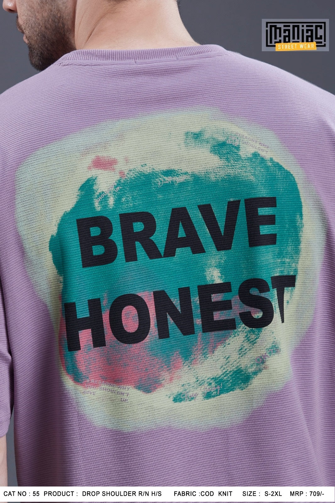 Cat 55 Maniac Cod Knit Mens Tshirts Supplier India