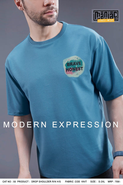 Cat 55 Maniac Cod Knit Mens Tshirts Supplier India