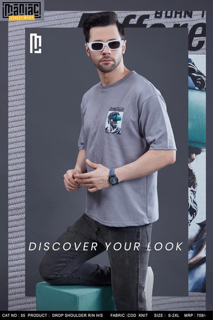 Cat 55 Maniac Cod Knit Mens Tshirts Supplier India