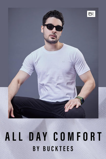 Cat 5754-7117 Bucktees Cotton Mens Tshirts Manufacturer Gujarat