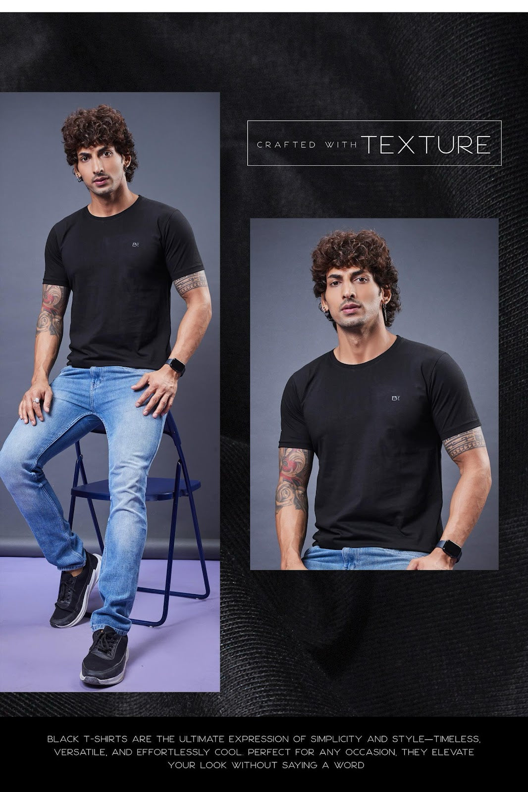 Cat 5754-7117 Bucktees Cotton Mens Tshirts Manufacturer Gujarat