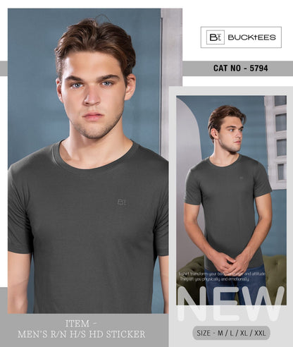 Cat 5794 Bucktees Cotton Mens Tshirts Exporter