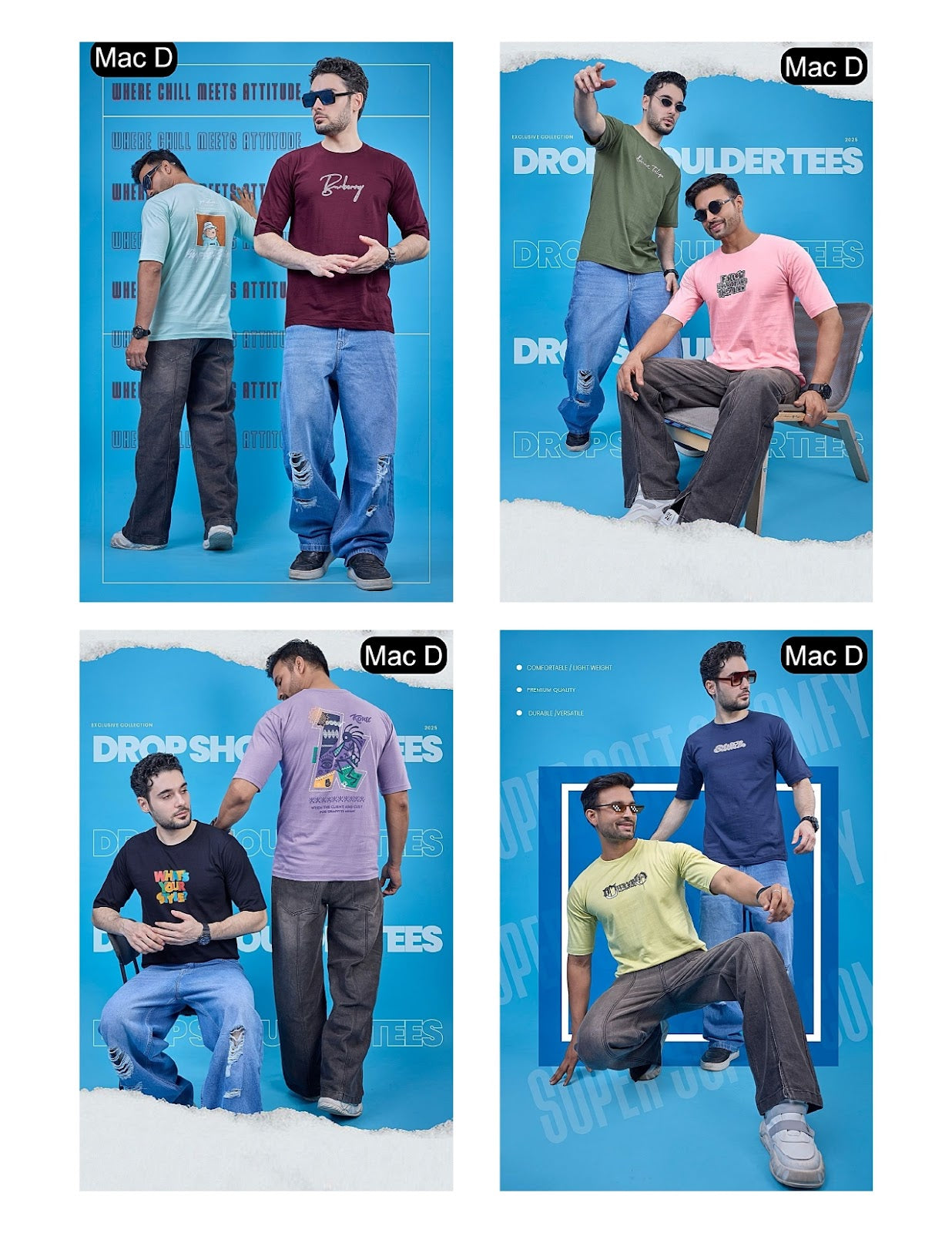 Cat 5815 Bucktees Mac D Cotton Mens Tshirts Supplier India