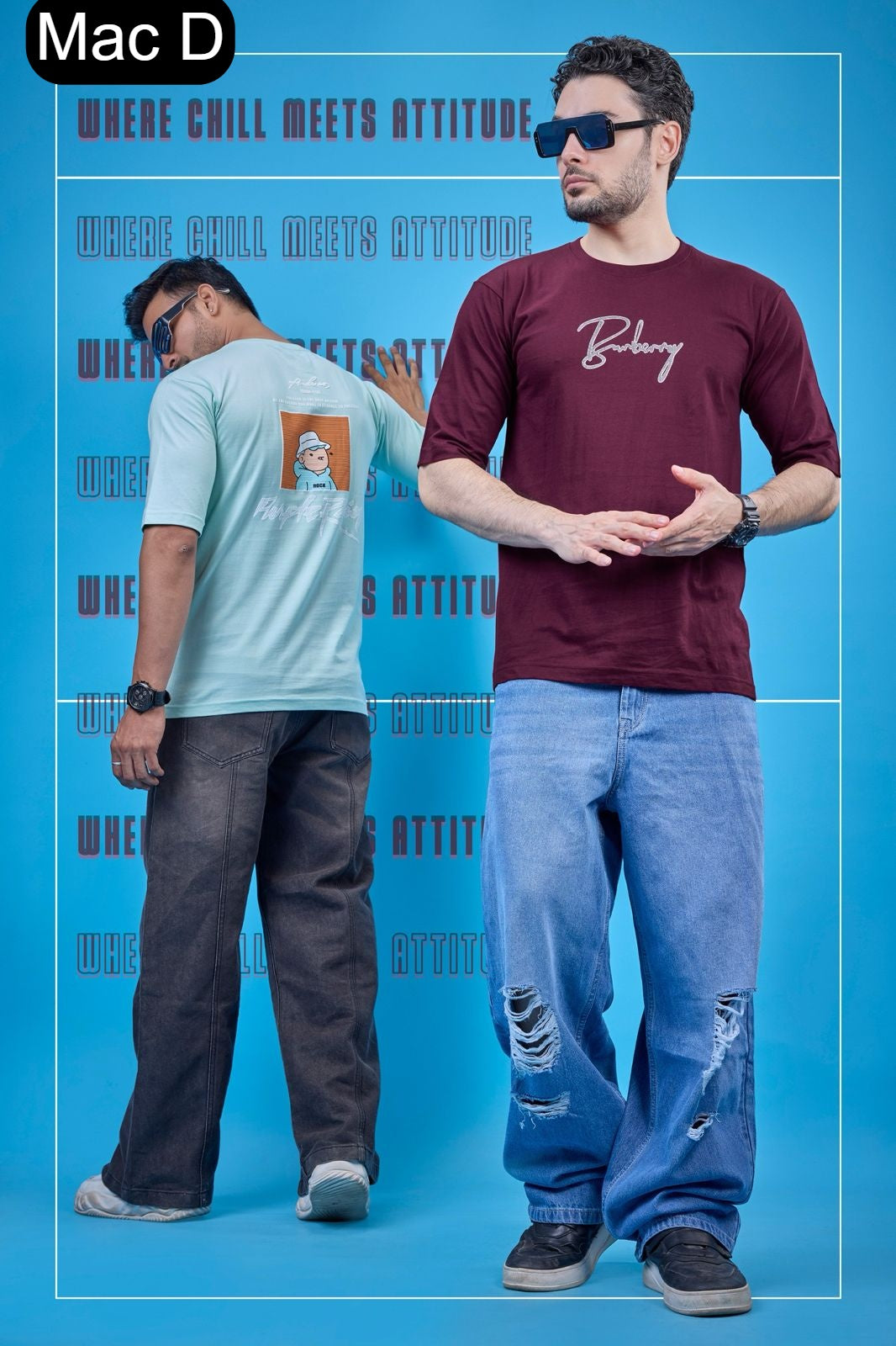 Cat 5815 Bucktees Mac D Cotton Mens Tshirts Supplier India