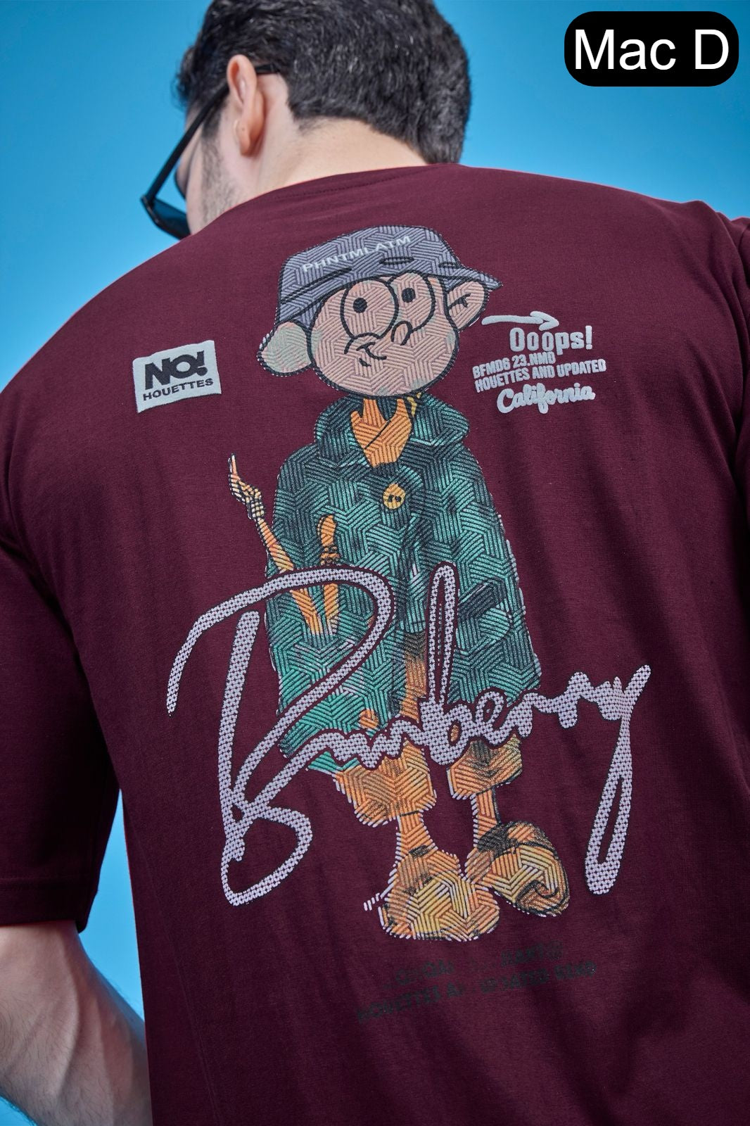 Cat 5815 Bucktees Mac D Cotton Mens Tshirts Supplier India