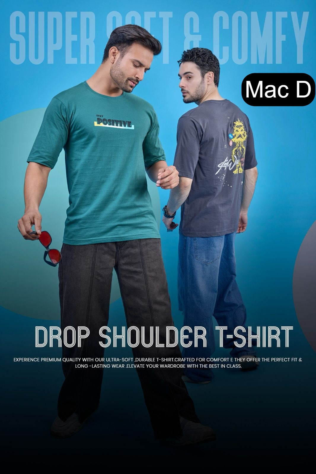 Cat 5815 Bucktees Mac D Cotton Mens Tshirts Supplier India