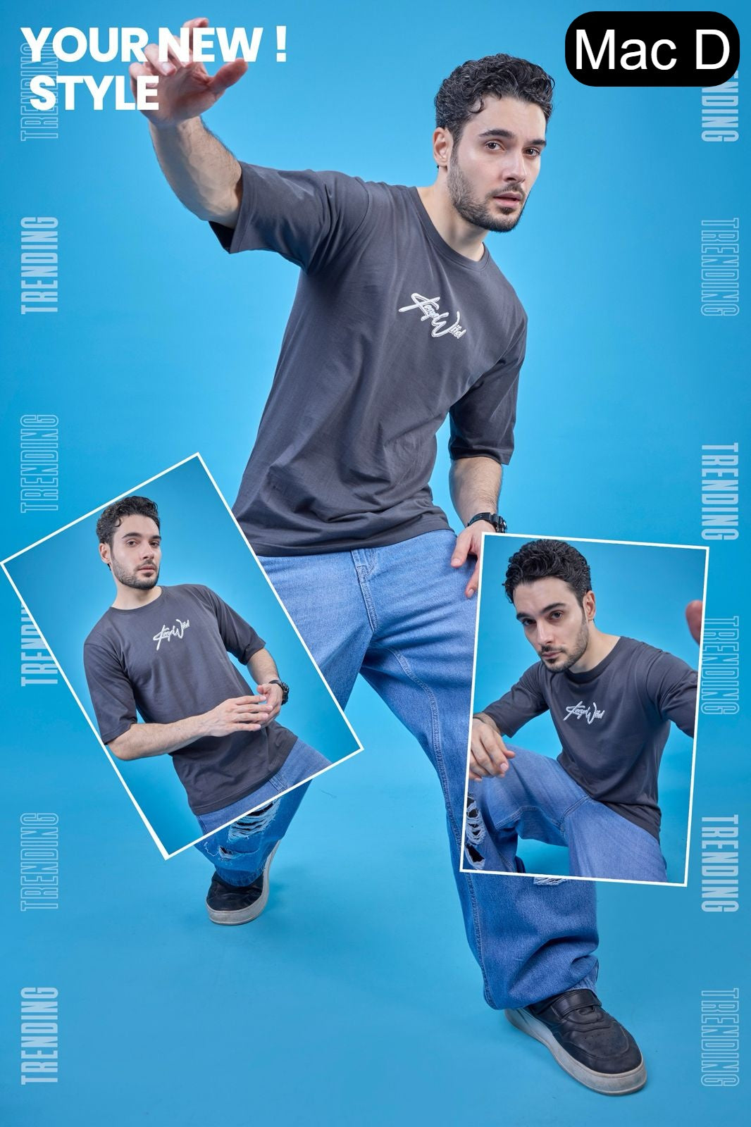 Cat 5815 Bucktees Mac D Cotton Mens Tshirts Supplier India