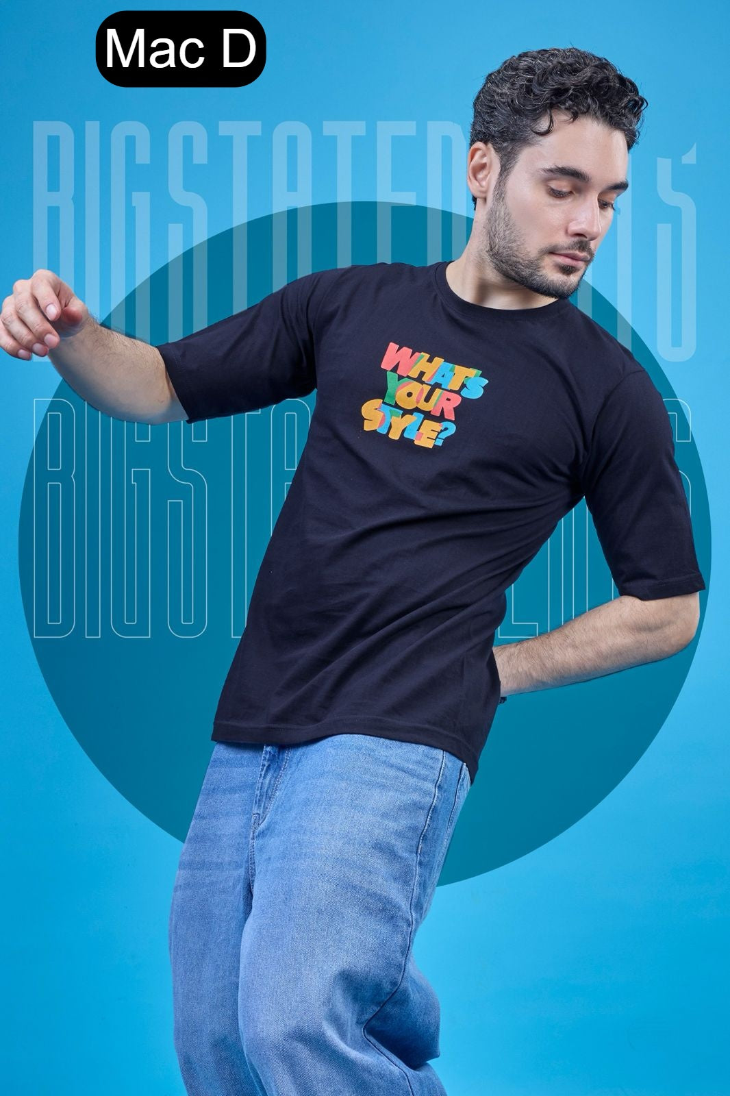 Cat 5815 Bucktees Mac D Cotton Mens Tshirts Supplier India