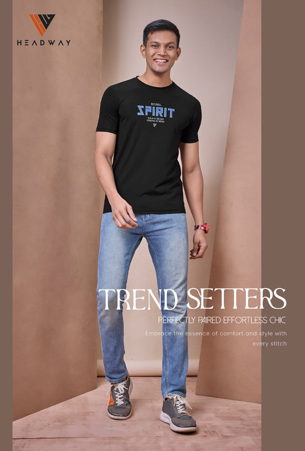 Cat 586 Headway Tencil Mens Tshirts Wholesale Price