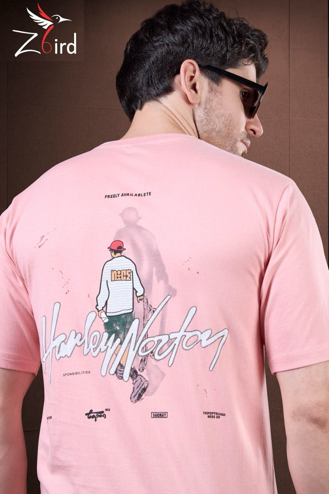 Cat 6072 Z Bird Cotton Mens Tshirts Wholesaler India