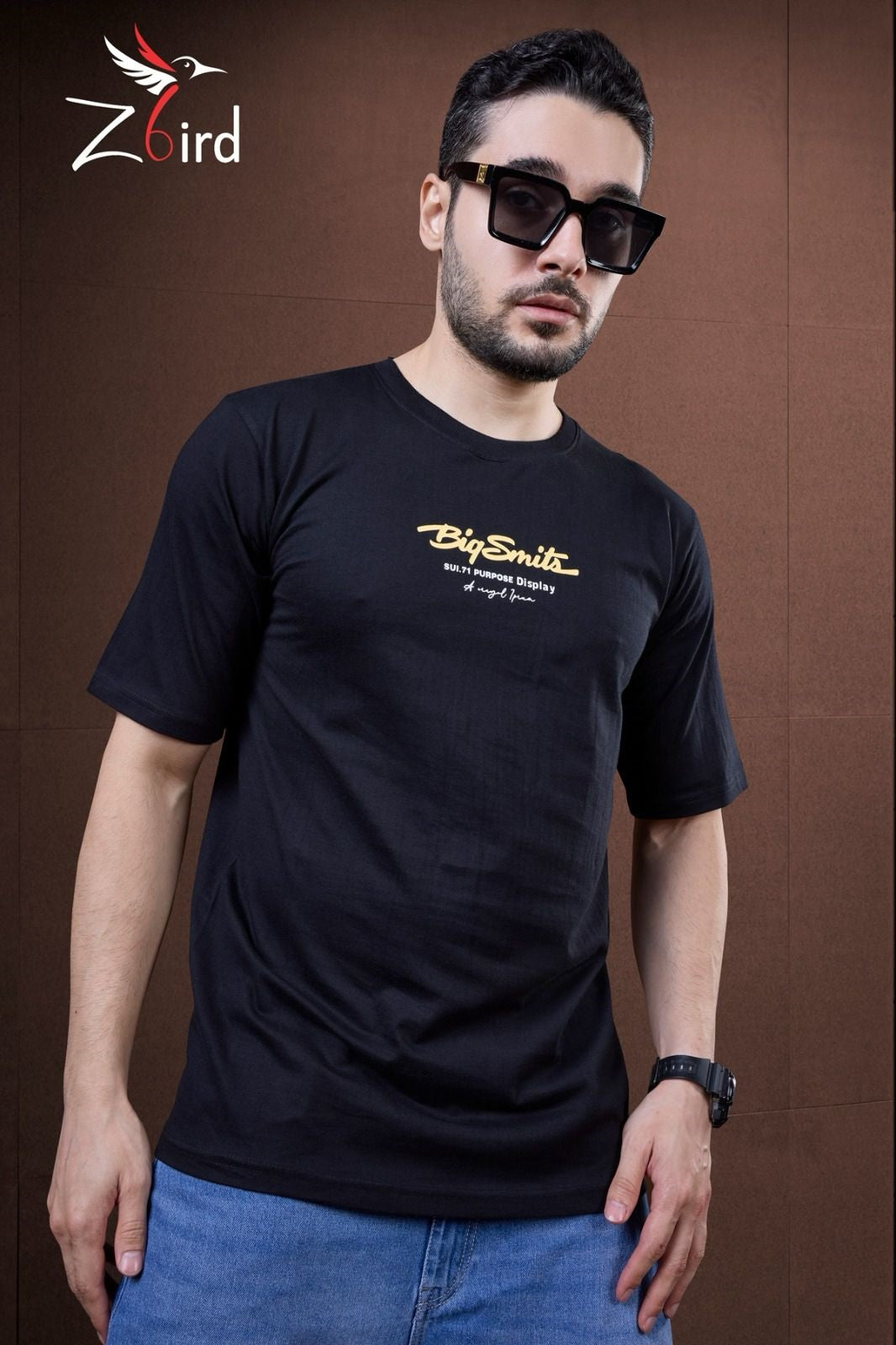 Cat 6072 Z Bird Cotton Mens Tshirts Wholesaler India