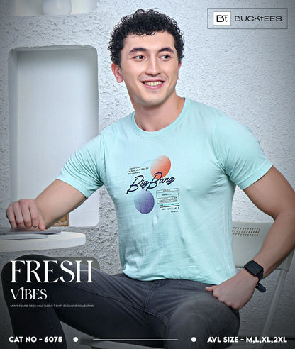 Cat 6075 Bt Cotton Mens Tshirts Exporter Ahmedabad