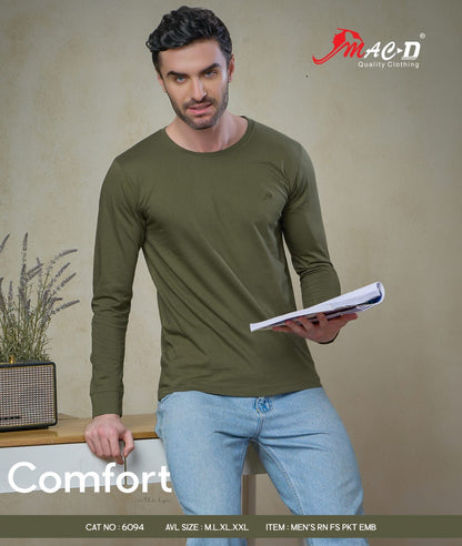 Cat 6094 Mac D Cotton Mens Tshirts Exporter