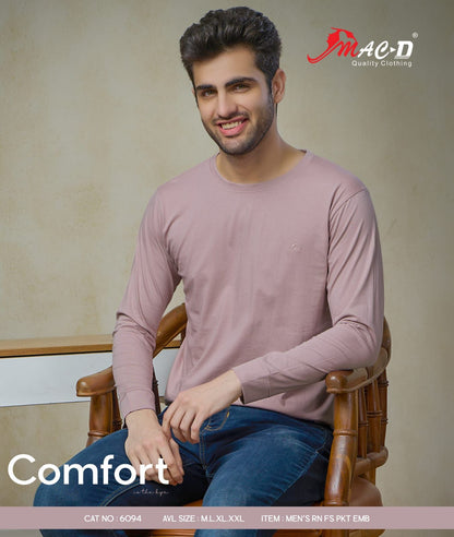 Cat 6094 Mac D Cotton Mens Tshirts Exporter