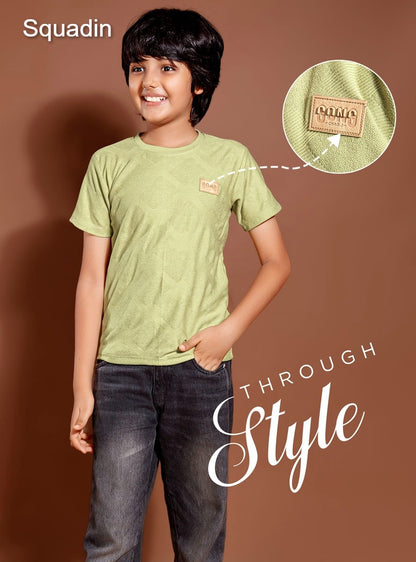 Cat 623 Squadin Sinker Boys Tshirt Manufacturer