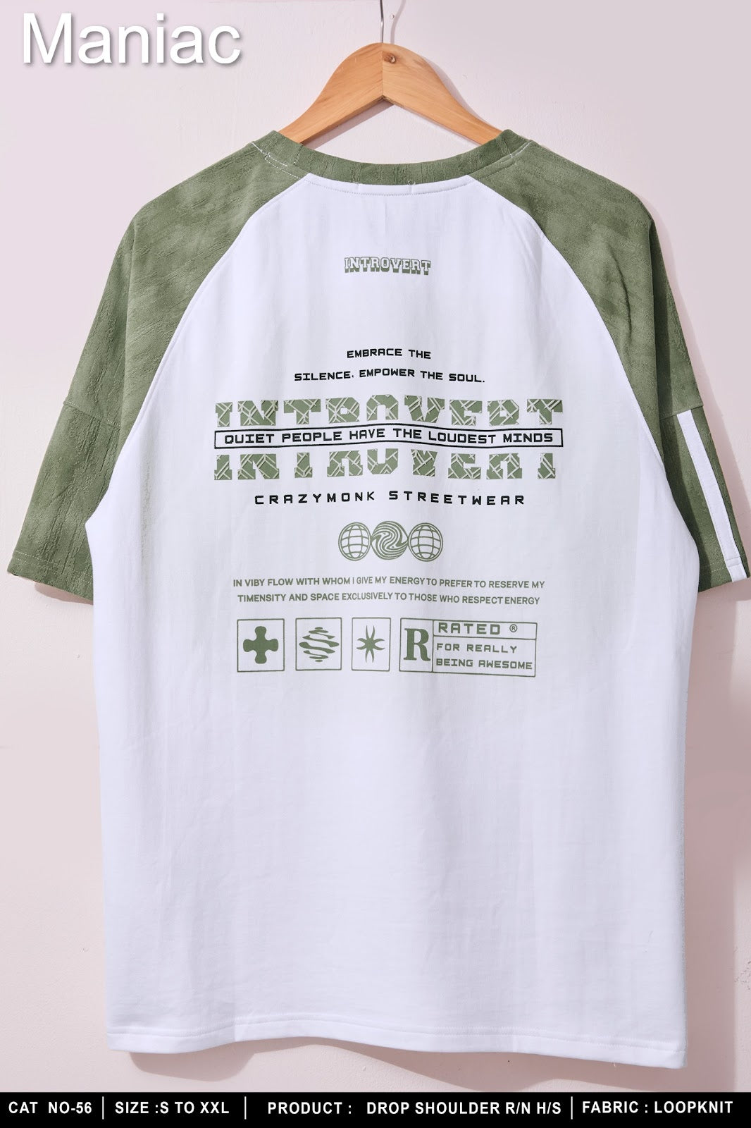 Cat 64 Maniac Canvas Mens Tshirts Supplier Gujarat