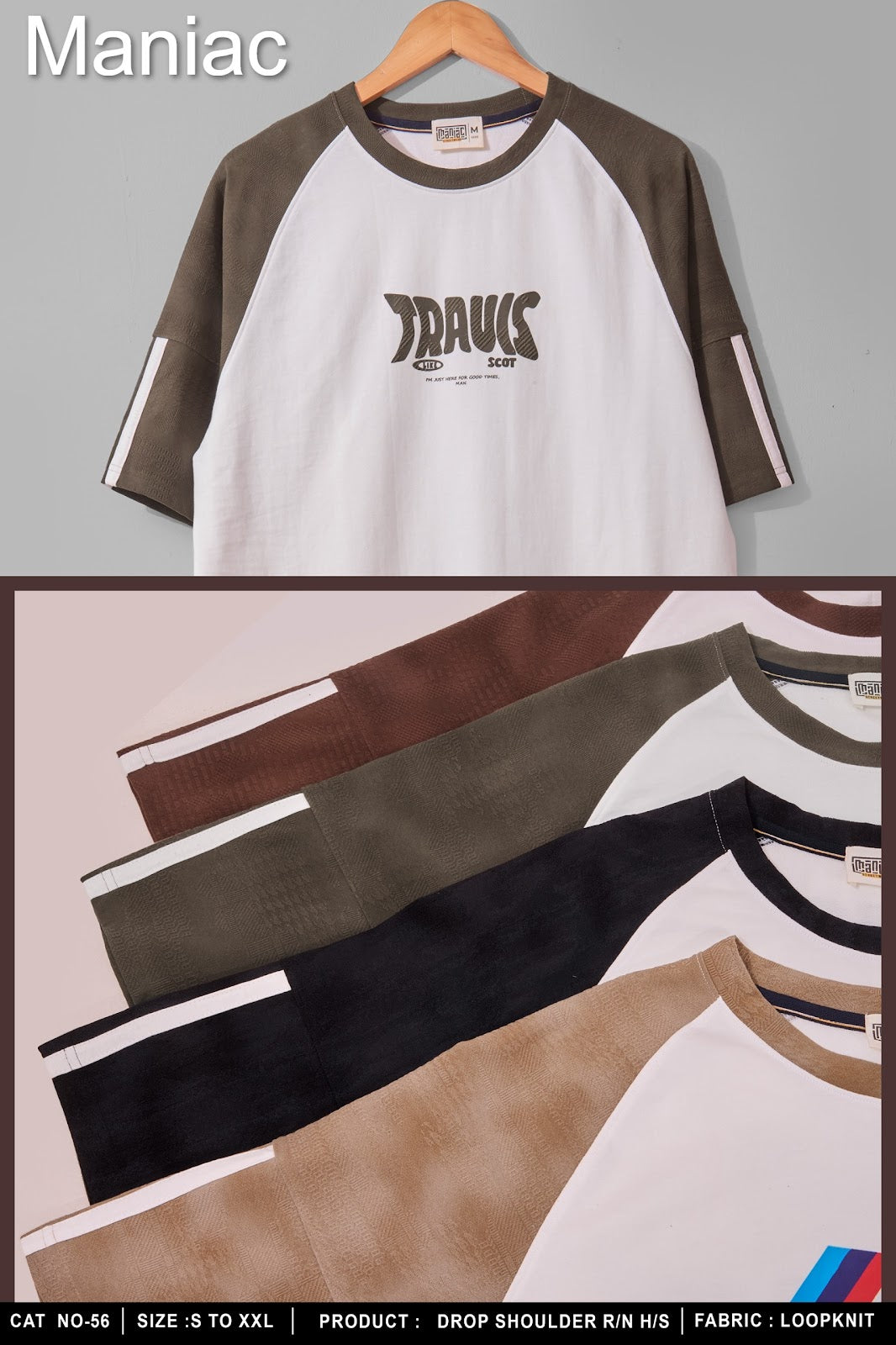 Cat 64 Maniac Canvas Mens Tshirts Supplier Gujarat