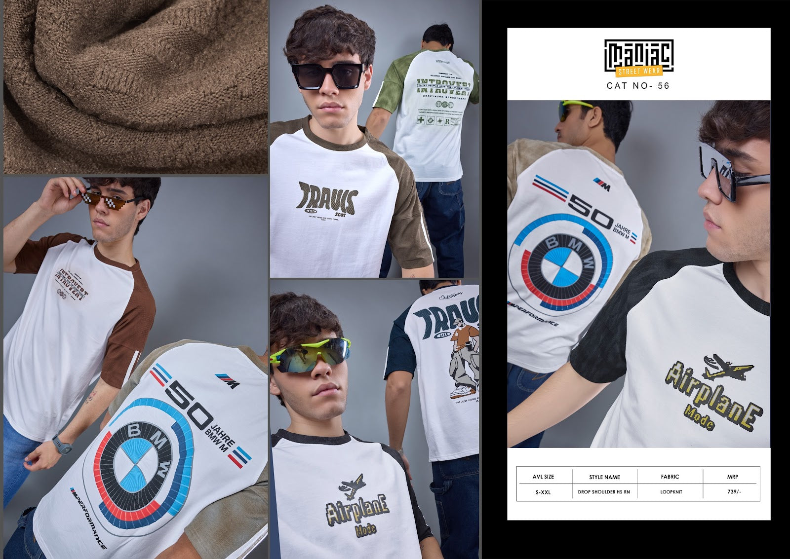 Cat 64 Maniac Canvas Mens Tshirts Supplier Gujarat