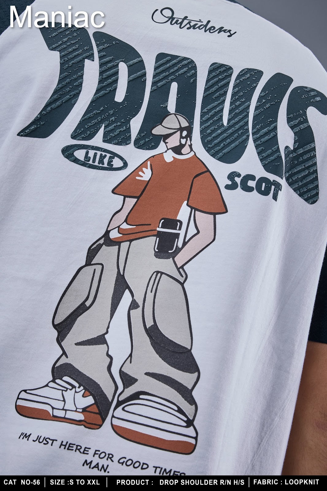 Cat 64 Maniac Canvas Mens Tshirts Supplier Gujarat