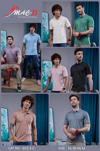 Cat 655 3 C Mac D Tencil Lycra Mens Tshirts Wholesale