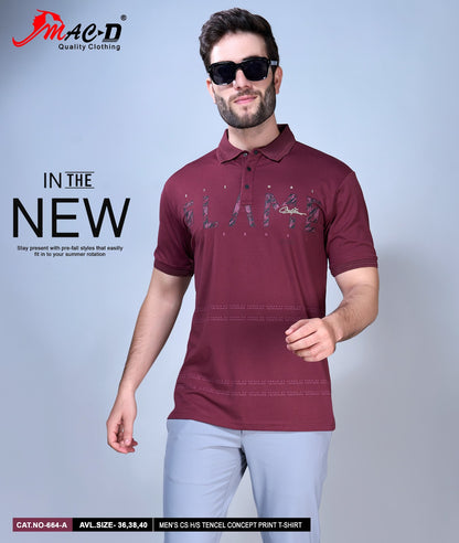 Cat 664 Mac D Tencil Mens Tshirts Manufacturer India