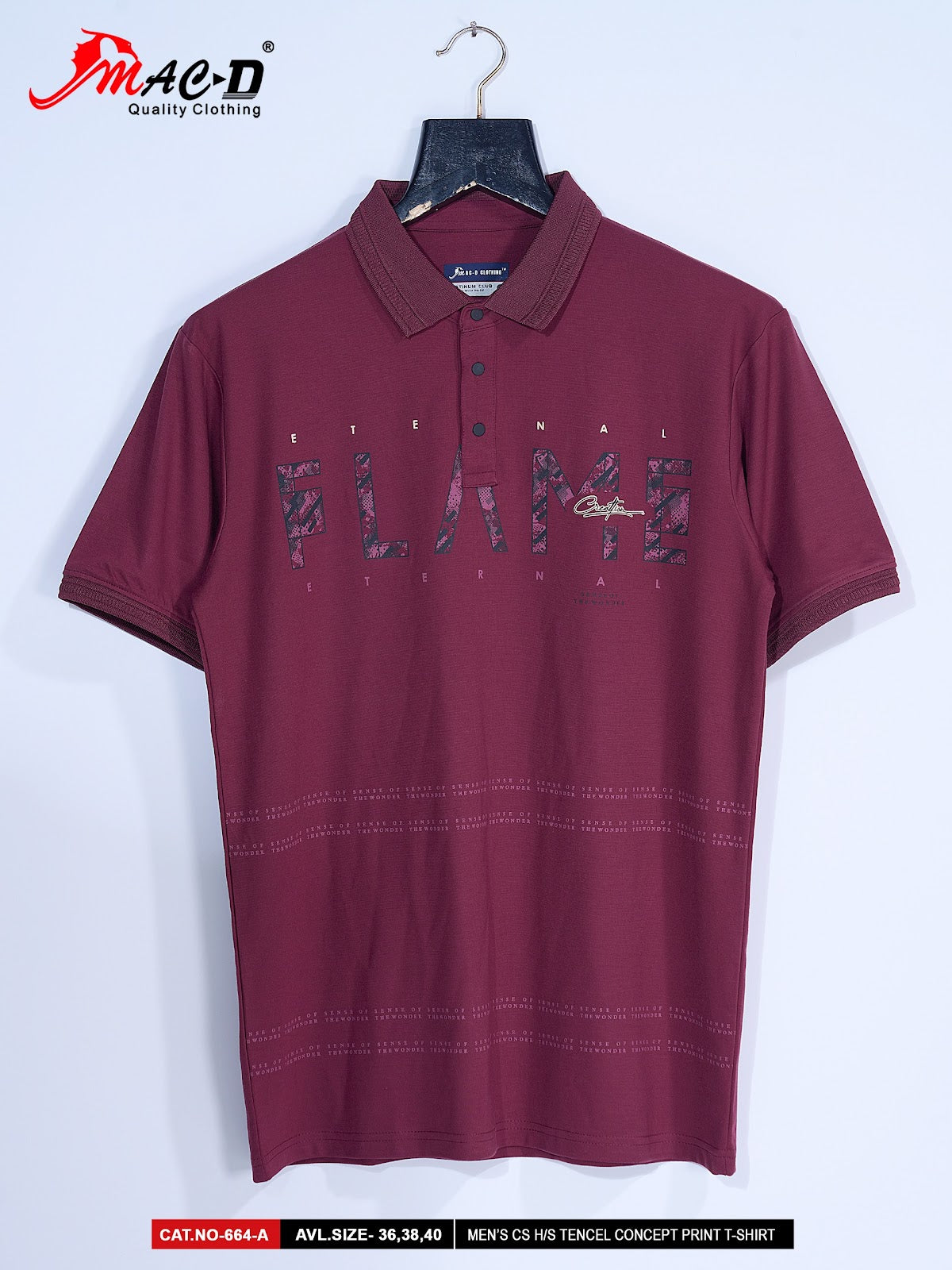 Cat 664 Mac D Tencil Mens Tshirts Manufacturer India