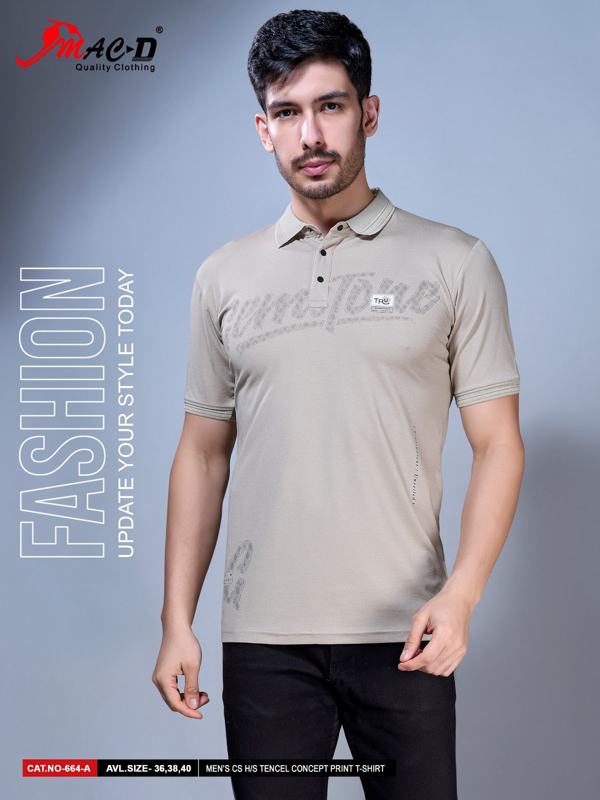 Cat 664 Mac D Tencil Mens Tshirts Manufacturer India