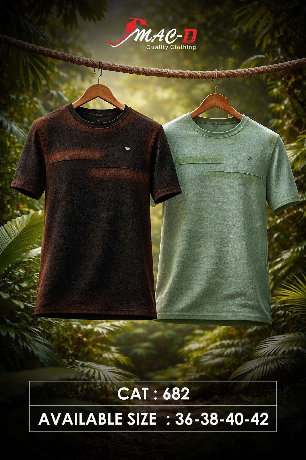 Cat 682 Mac D Zudio Knit Mens Tshirts Wholesaler