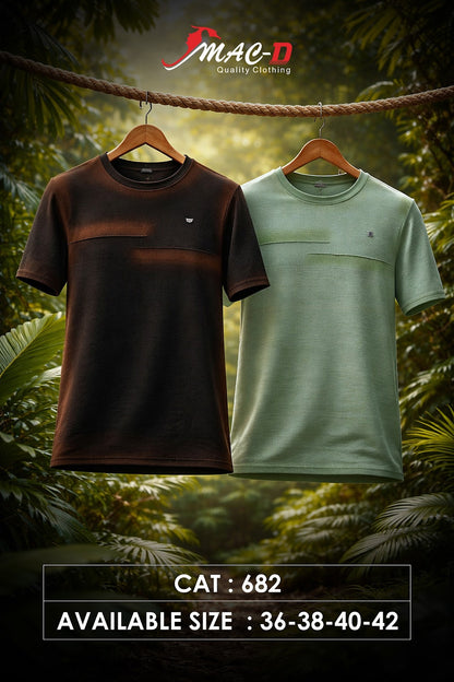 Cat 682 Mac D Zudio Knit Mens Tshirts Wholesaler