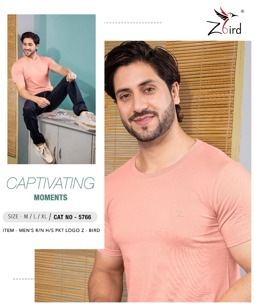 Cat 7206 Z Bird Cotton Mens Tshirts Wholesaler Ahmedabad