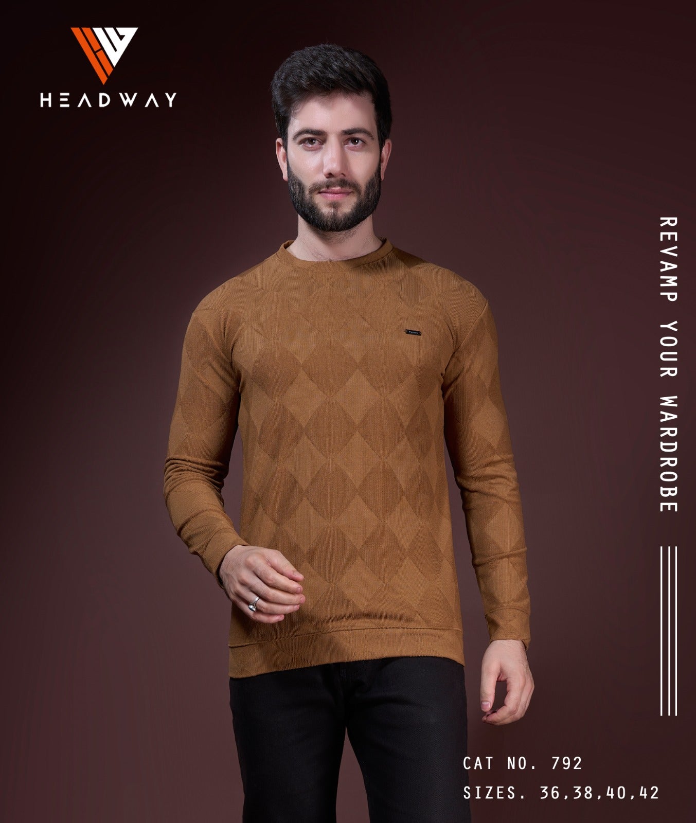 Cat 792 Headway Mens Tshirts Wholesaler