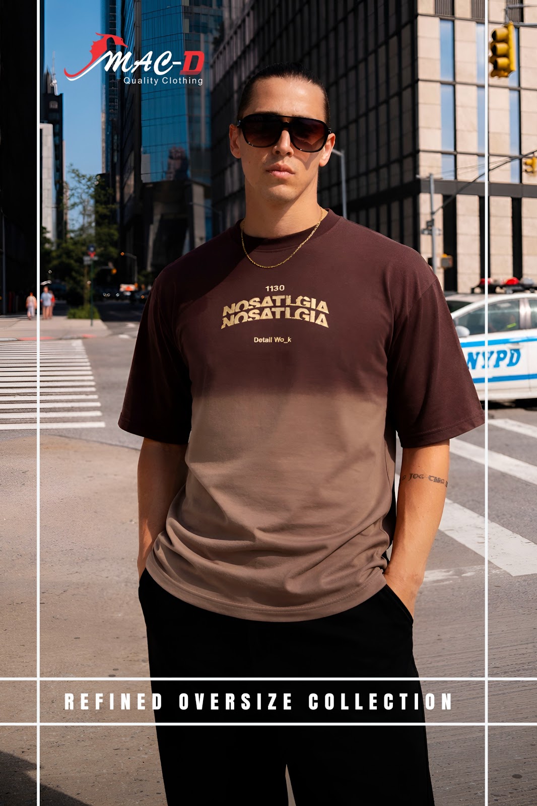 Cat 997 Mac D Cotton Looper Mens Tshirts Manufacturer India
