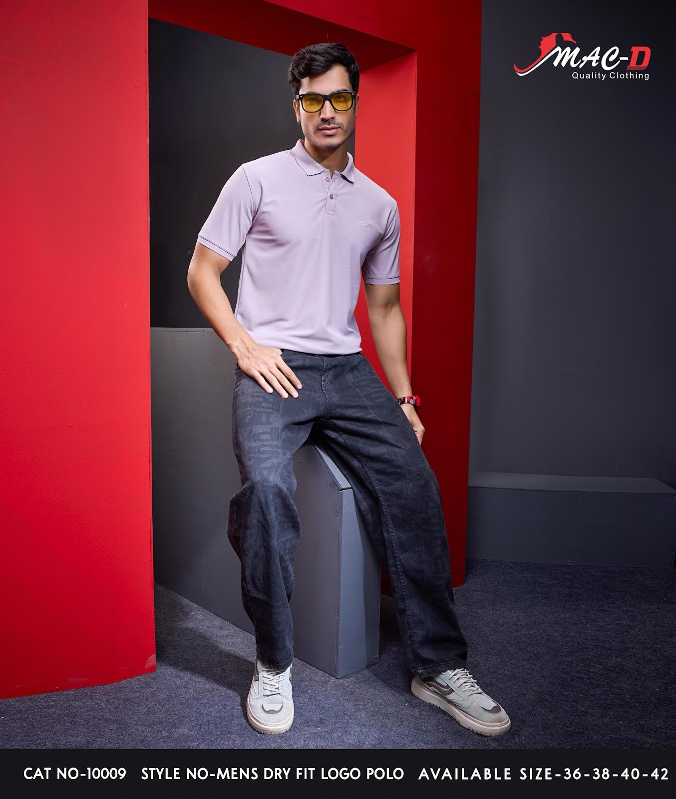 Cat No 10009 Mac D Dry Fit Mens Tshirts Wholesaler