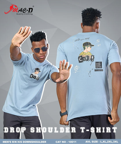 Cat No 10011 Mac D Cotton Mens Tshirts Wholesaler Gujarat