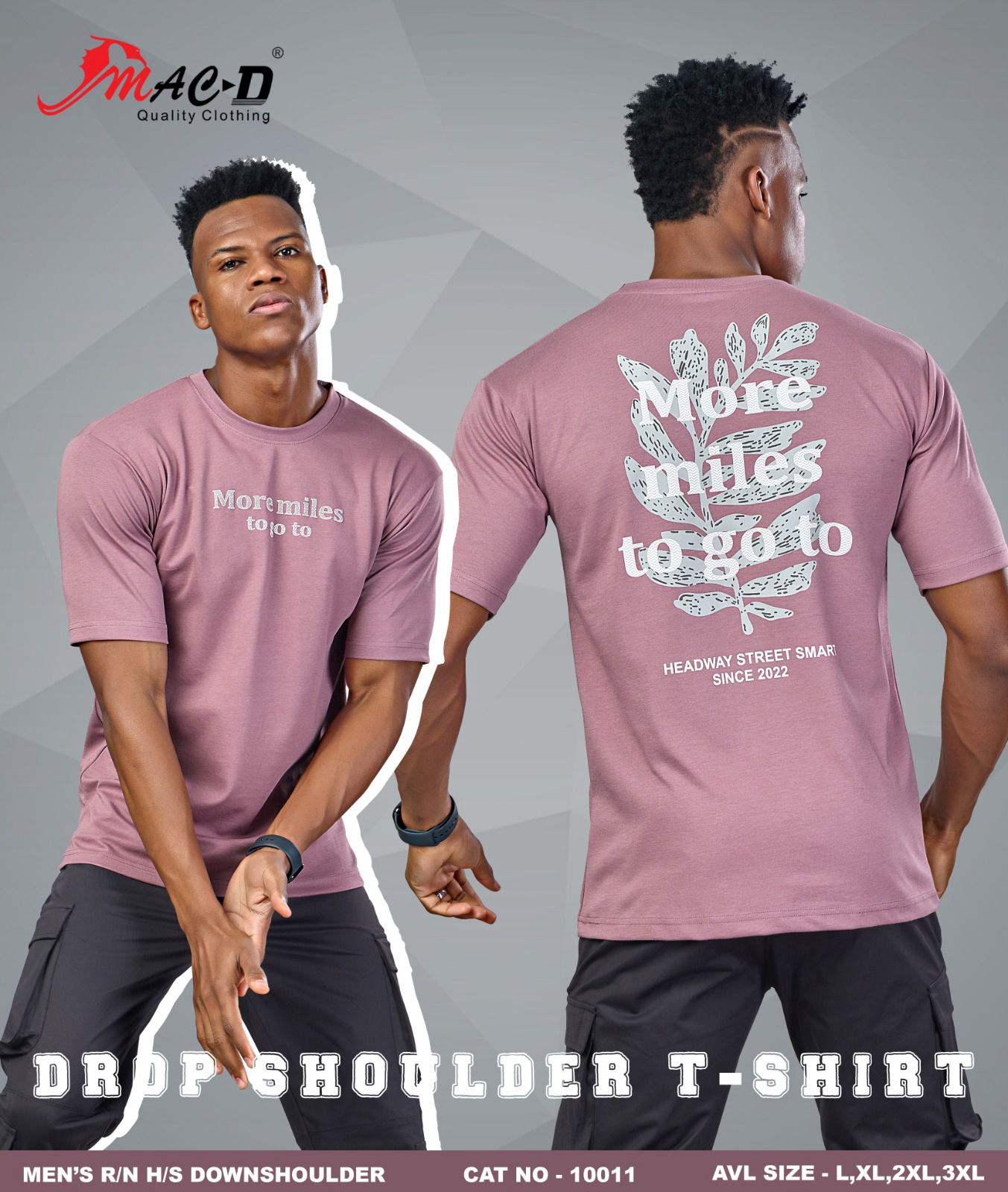 Cat No 10011 Mac D Cotton Mens Tshirts Wholesaler Gujarat