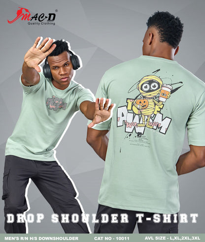 Cat No 10011 Mac D Cotton Mens Tshirts Wholesaler Gujarat