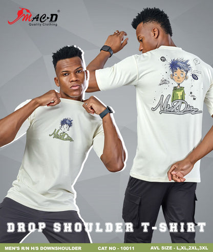 Cat No 10011 Mac D Cotton Mens Tshirts Wholesaler Gujarat