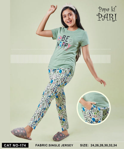 Cat No 174 Papa Ki Pari Girls Pant Set Supplier India