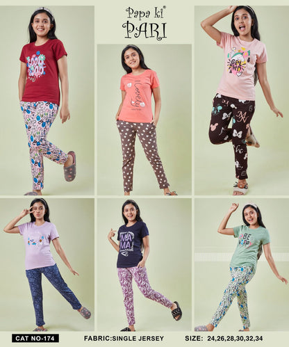 Cat No 174 Papa Ki Pari Girls Pant Set Supplier India