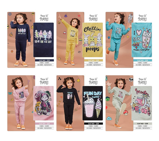 Cat No 229 Papa Ki Pari Girls Co Ord Set Wholesale Price