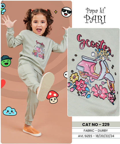 Cat No 229 Papa Ki Pari Girls Co Ord Set Wholesale Price