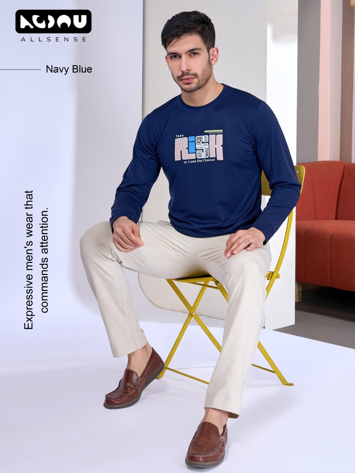 Cat No 428 Allsense Tencil Mens Tshirts Supplier India